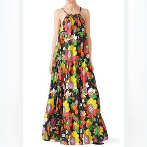 Dodo Bar Or Annabelle Print floral maxi dress S/M